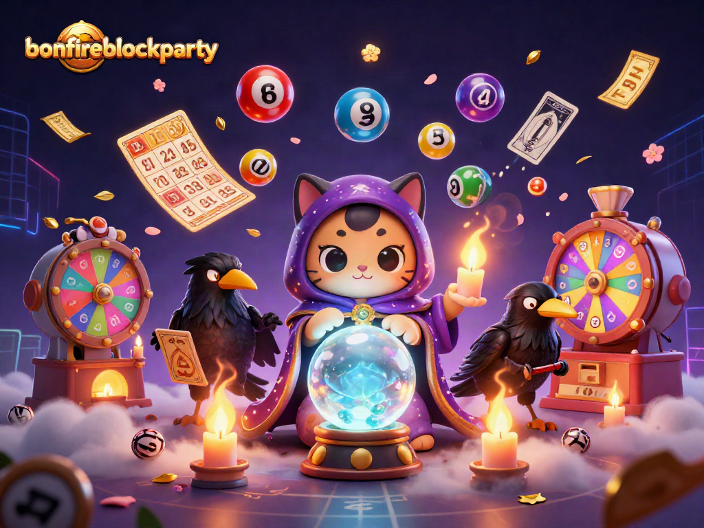 Experience thrill at bonfireblockparty with vibrant 3D casino and fortune elements captivating players.